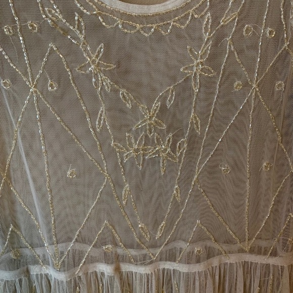 Free People Starry Night beaded slip dress NWOT - Picture 5 of 6